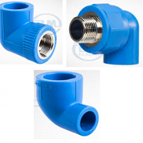 Co 90 rút PPR Bình Minh, Co 90 ren trong PPR Bình Minh, Co 90 ren ngoài PPR Bình Minh