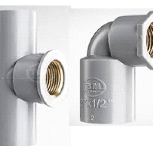 Co ren trong uPVC Hoa Sen, Co ren ngoài uPVC Hoa Sen, Tê ren trong uPVC Hoa Sen