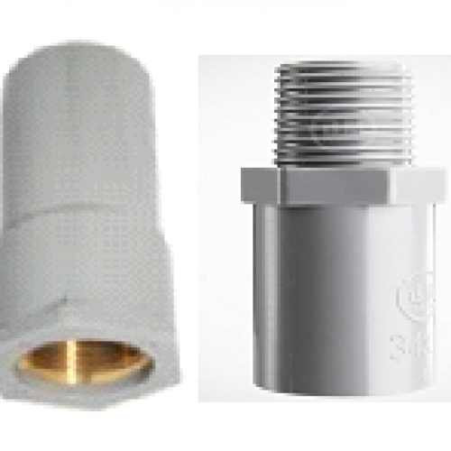 Nối trơn PPR Bình Minh, Nối ren trong PPR Bình Minh, Nối ren ngoài PPR Bình Minh