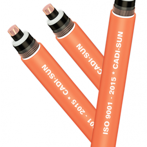 CÁP TRUNG THẾ 1 LÕI, MÀN CHẮN SỢI ĐỒNG, KHÔNG GIÁP  3.6/6(7.2)KV, 6/10(12)kV, 8.7/15(17.5)kV, 12/20(24)kV, 18/30(36)kV, 20/35(40.5)kV-Cu/XLPE/CWS/PVC-W