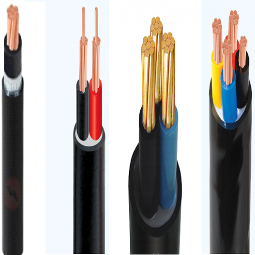 Cáp hạ thế Thipha CVV-Cu/PVC/PVC (1, 2, 3, 4 lõi đồng, cách điện PVC, không giáp, vỏ bọc PVC) 