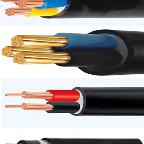 Cáp hạ thế Thipha CXV-Cu/XLPE/PVC (1, 2, 3, 4 lõi đồng, cách điện XLPE, không giáp, vỏ bọc PVC)