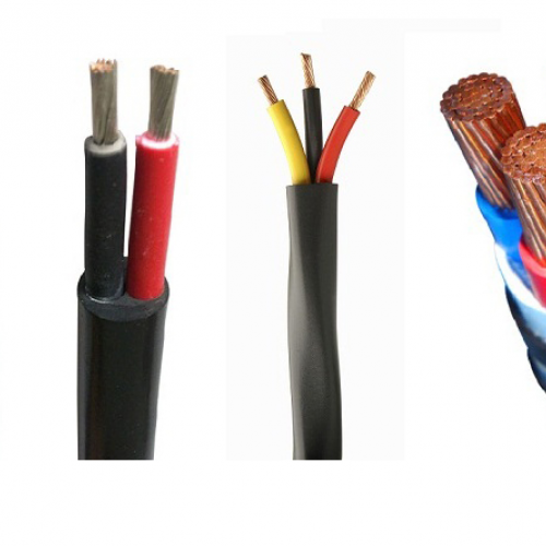 Cáp hạ thế Cadivi CVV-Cu/PVC/PVC 0,6/1kV (ruột đông, cách điện PVC, vỏ PVC)