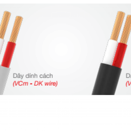 Dây tròn 2 ruột, 3 ruột, 4 ruột  mềm - Cu/PVC/PVC Trần phú ( ruột đồng, cách điện PVC, vỏ bọc PVC)