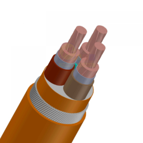CÁP ĐIỆN CHỐNG CHÁY 3 LÕI 0.6/1KV GOLDCUP - CU/MICA/XLPE/PVC-FR 