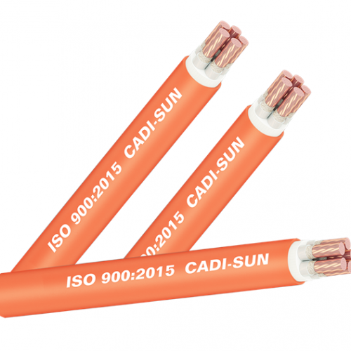 Cáp chống cháy 5 lõi FRN/CXV-Cu/XLPE/Fr-PVC Cadisun
