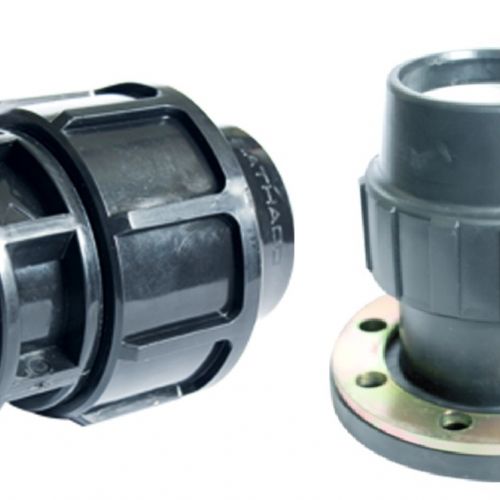 Nút bịt HDPE HATHACO, Măng sông mặt bích HDPE HATHACO