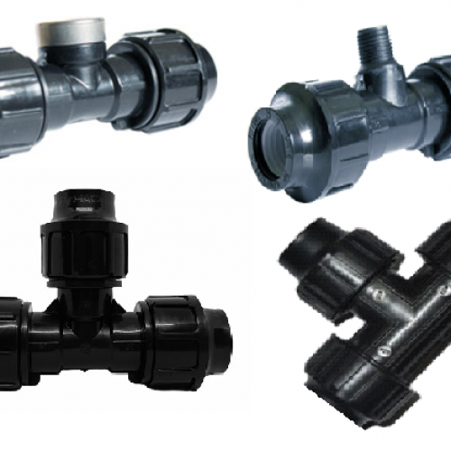 Tê ren trong HDPE HATHACO, Tê ren ngoài HDPE HATHACO, Tê đều HDPE HATHACO, Tê thu HDPE HATHACO