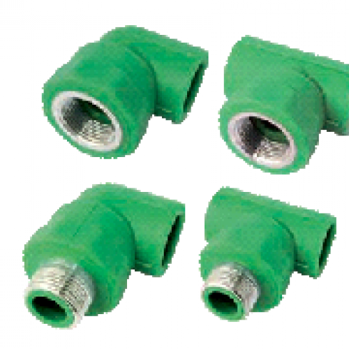 Cút ren trong 90 ppr Europipe, Cút ren ngoài 90 ppr Europipe, Tê ren trong 90 ppr Europipe, Tê ren ngoài 90 ppr Europipe