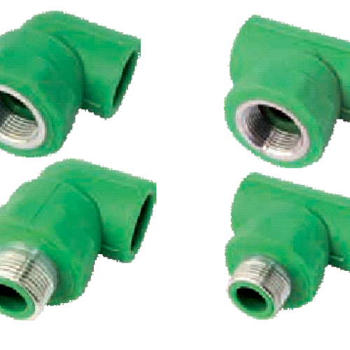 Cút ren trong PPR Dekko, Cút ren ngoài PPR Dekko, Tê ren trong PPR Dekko, Tê ren ngoài PPR Dekko