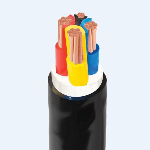 Cáp hạ thế Thipha CVV-Cu/PVC/PVC 4 lõi  (1 lõi trung tính), lõi đồng, cách điện PVC, không giáp, vỏ bọc PVC)