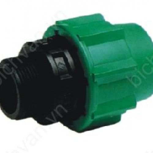 Khâu nối ren ngoài PE