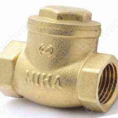 Van 1 chiều đồng lá lật