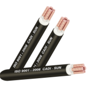 CÁP ĐỒNG 5 LÕI BỌC CÁCH ĐIỆN Cu/XLPE/PVC-CXV3x+2 Cadisun